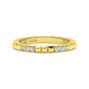 STUDDED STACKABLE DIAMOND RING