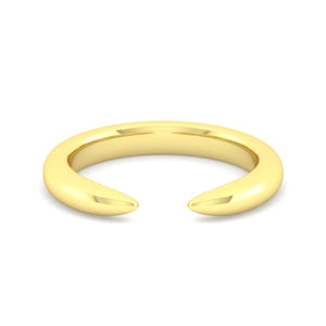 CLAW SOLID GOLD RING