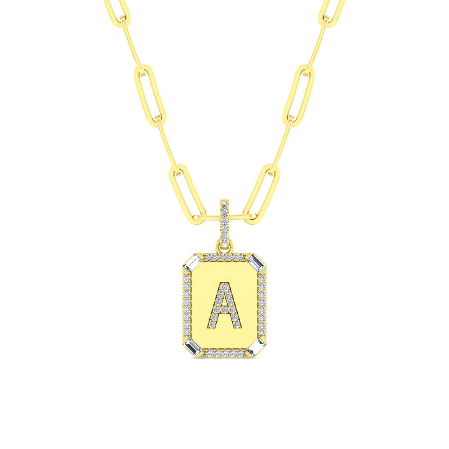 ALAIA INITIAL NECKLACE
